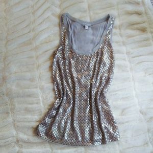 Express Tops - Express sequin tank top. Express Tops - Express sequin tank top.